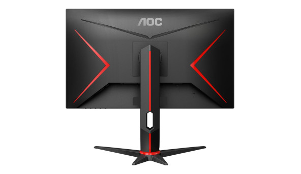 TFT 27" AOC Q27G2S/EU, IPS, QHD, 1ms, 165Hz, HDMI х 2, DP, HAS, pivot, чорний з червоним - 623769
