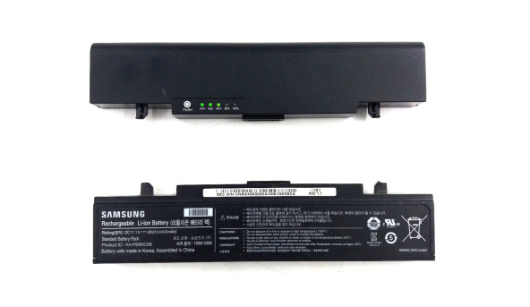 Оригинальная батарея акумулятор для ноутбука Samsung R520 AA-PB9NS6B 11.1V 4000mAh Li-ion Б/У - износ 50-55%