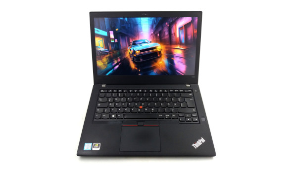 1 Ігровий ноутбук Lenovo ThinkPad T480 Core I7-8650U 8 RAM 256 SSD Nvidia GeForce MX150 [IPS 14" FullHD] - Б/В