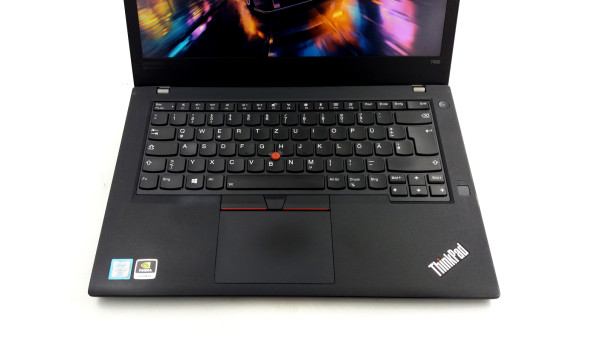 1 Ігровий ноутбук Lenovo ThinkPad T480 Core I7-8650U 8 RAM 256 SSD Nvidia GeForce MX150 [IPS 14" FullHD] - Б/В - 624200
