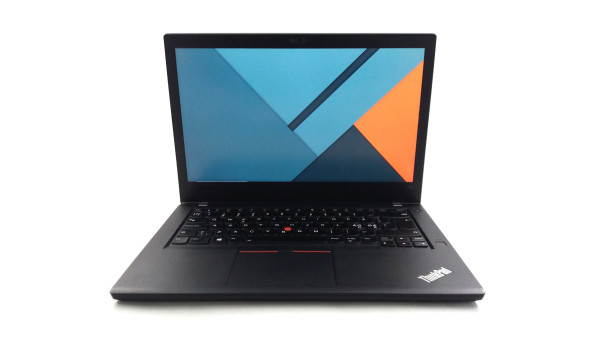 1 Сенсорний ноутбук Lenovo ThinkPad T480 Intel Core I7-8650U 16 GB RAM 256 GB SSD [IPS 14" FullHD] - Б/В - 624384