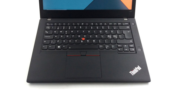 1 Сенсорний ноутбук Lenovo ThinkPad T480 Intel Core I7-8650U 16 GB RAM 256 GB SSD [IPS 14" FullHD] - Б/В - 624384