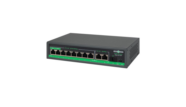 Коммутатор сетевой POE GV-018-D-08G+2PG+1SFP