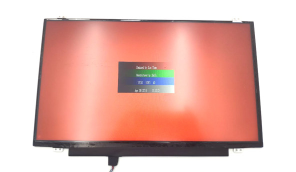 Матрица для ноутбука N140HCA-EAB REV.C2 14.0" FHD (1920x1080) Matte 30 pin IPS Б/У - 625034