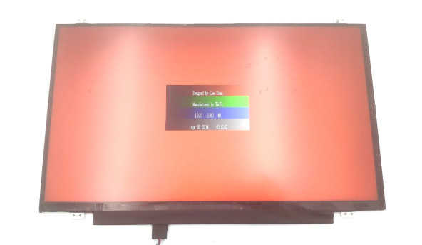 Матриця для ноутбука N140HCA-EAB REV.C2 14.0" FHD (1920x1080) Matte 30 pin IPS Б/В - 625041