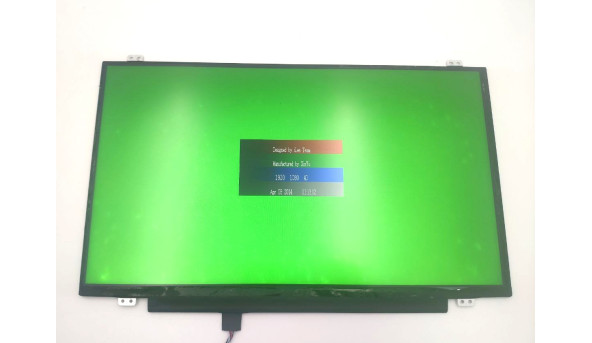 Матриця для ноутбука N140HCA-EAB REV.C2 14.0" FHD (1920x1080) Matte 30 pin IPS Б/В