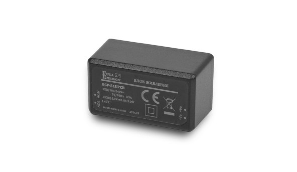 Блок питания Full Energy BGP-51UPCB 5 В / 1 А на печатную плату