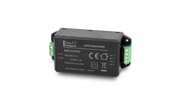 Блок питания Full Energy BGP-125UST 12 В / 5 А