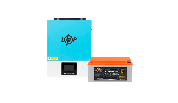 Комплект резервного питания LogicPower W3000 + литиевая (LiFePO4) батарея 2560Wh