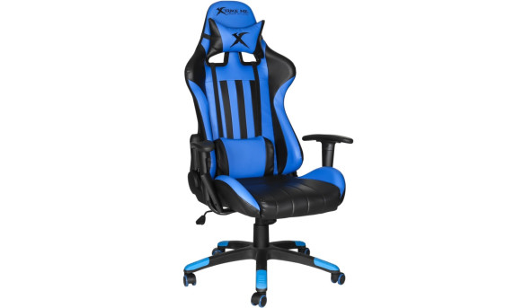 Крісло ігрове XTRIKE ME Advanced Gaming Chair GC-905, 50мм, чорно-cинє