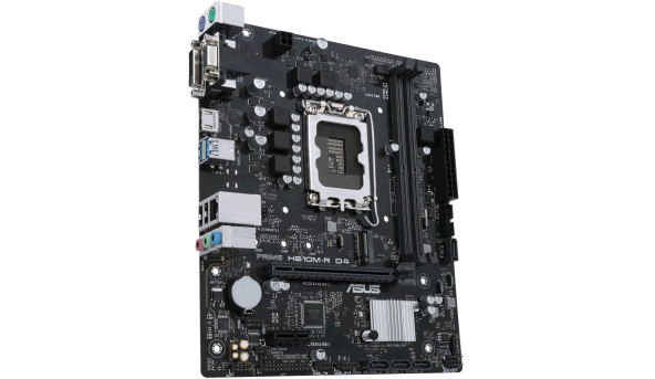 Asus PRIME H610M-R D4-SI (1700/H610, 2*DDR4, 1xPCIex16, HDMI/VGA/DVI, 4xSATAІІІ, M.2, GLan, 7.1ch, m - 625320