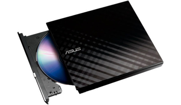 Asus Lite SDRW-08D2S-U 8х External slim USB2.0, чорний