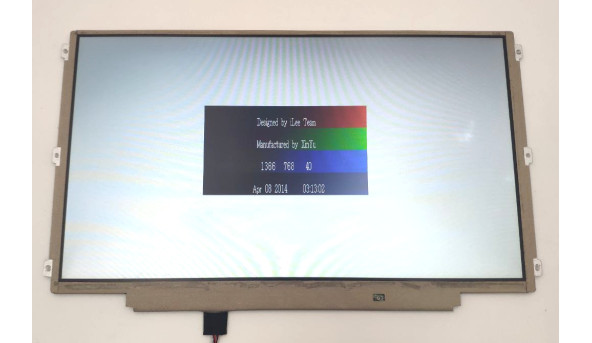 Матриця HB125WX1-100 BOE 12.5" HD 1366x768 LED 30pin(eDp) Б/В - 625340