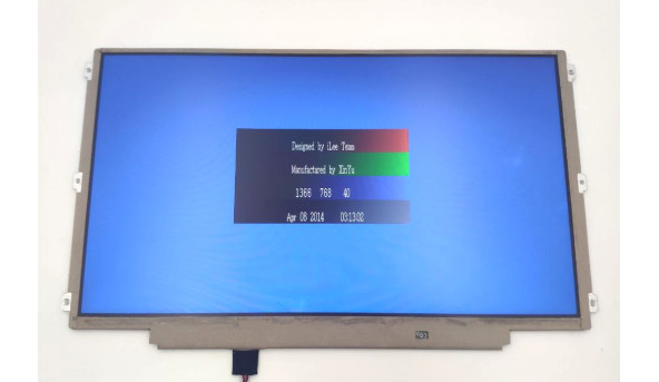 Матрица HB125WX1-100 BOE 12.5"  HD 1366x768 LED 30pin(eDp) Б/У