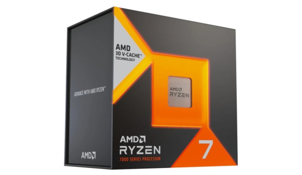 AMD Ryzen 7 8C/16T 7800X3D (4.2/5.0GHz Boost,104MB,120W,AM5) box, with Radeon Graphics - 625532