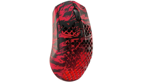 Мишка SteelSeries Aerox 3 Wireless, RGB, 18000dpi., 6кн., Faze Clan Edition - 625635