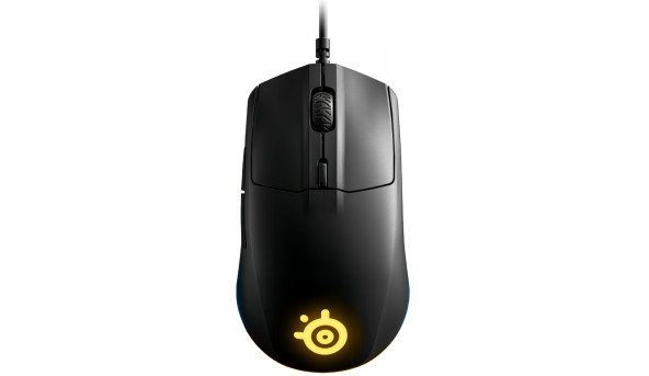 Мишка SteelSeries Rival 3, RGB Prism, 8500dpi., 6кн., чорна