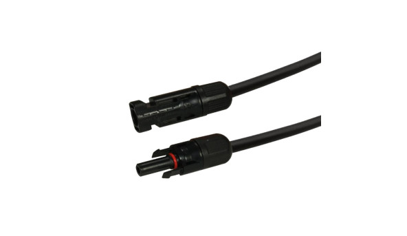 Кабель для солнечных электростанций H1Z2Z2-K 1*4 30 м черный (папа/мама)