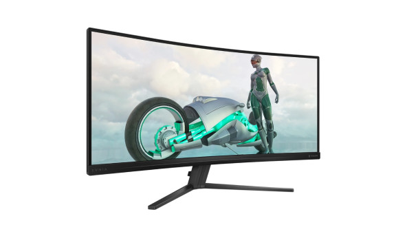 TFT 34" Philips 34M2C3500L, VA, вигнутий, WQHD, 180Hz, 0,5 ms, 2xHDMI, DP, сірий - 625731