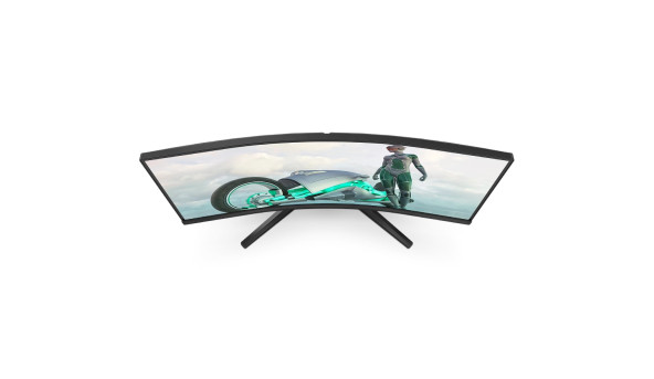 TFT 34" Philips 34M2C3500L, VA, вигнутий, WQHD, 180Hz, 0,5 ms, 2xHDMI, DP, сірий - 625731