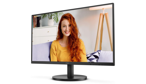 TFT 27" AOC U27B3M, 4K UHD, VA, 2xHDMI, DP, колонки, чорний - 625732