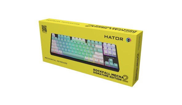 Клавіатура Hator Rockfall 2 Mecha TKL Signature Edition - 625795