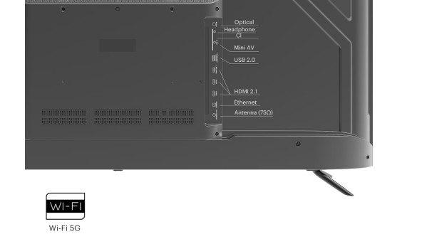 TV 65 Kivi 65U730QB UHD/DLED/T2/Android 11/2 x 10W/HDMI/Wi-Fi/VESA 300x300 M6//Black - 625996
