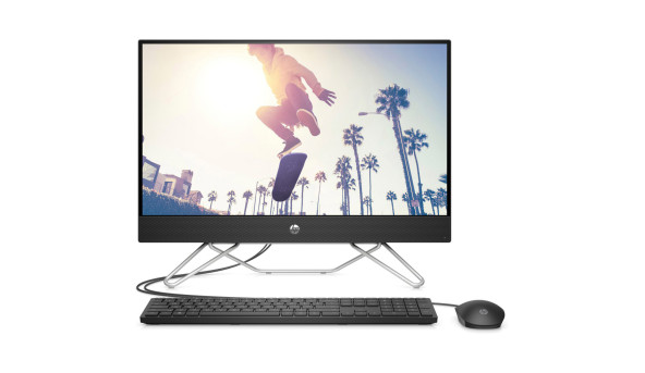 Моноблок 23.8" HP 24-cb1001ua AiO i5-1235U/16Gb/SSD512Gb/WiFi/Cam/K&M/DOS/Jet Black