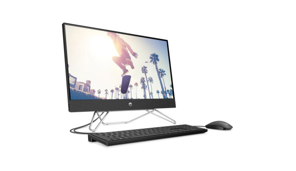 Моноблок 23.8" HP 24-cb1001ua AiO i5-1235U/16Gb/SSD512Gb/WiFi/Cam/K&M/DOS/Jet Black - 626311