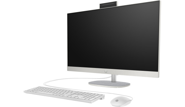 Моноблок 27" HP 27-cr1010ua AiO Ultra7-155U/16Gb/SSD1Tb/WiFi/Cam/K&M/DOS/Shell White - 626312