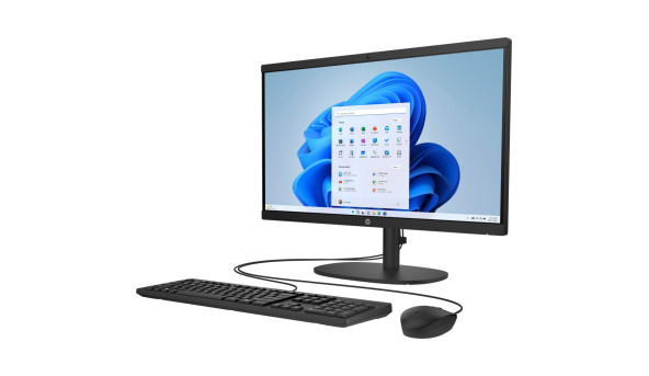Моноблок 21.5" HP 22-dg0001ua AiO i3-N300/8Gb/SSD512Gb/K&M/Cam/WiFi/DOS/Jet Black - 626315