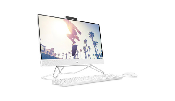 Моноблок 23.8" HP 24-cb1000ua AiO i3-1215U/16Gb/SSD512Gb/WiFi/Cam/K&M/DOS/Starry White - 626321