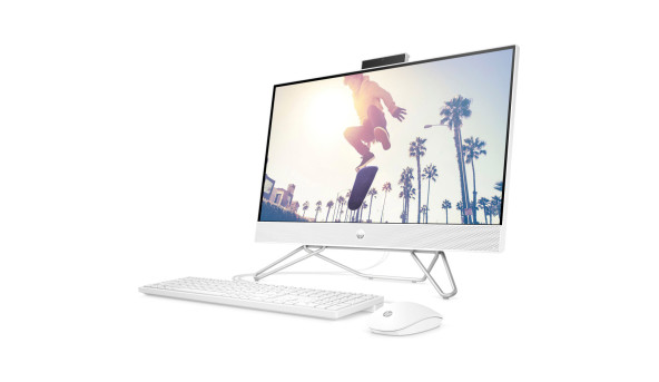Моноблок 23.8" HP 24-cb1000ua AiO i3-1215U/16Gb/SSD512Gb/WiFi/Cam/K&M/DOS/Starry White - 626321