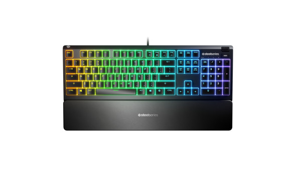 Клавіатура ігрова SteelSeries Apex 3 UA Whisper keys RGB