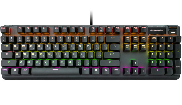 Клавіатура ігрова механічна SteelSeries Apex 7 (Red Switch) UA OLED Smart Display - 626327
