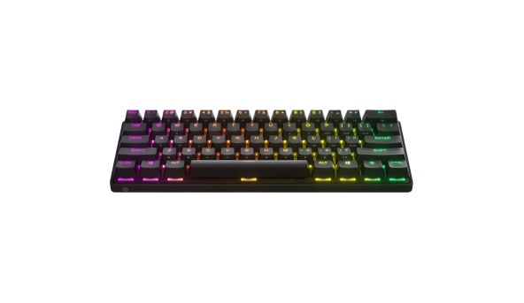 Клавіатура ігрова SteelSeries Apex Pro Mini WL HyperMagnetic Switches, OmniPoint 2.0, OLED - 626329