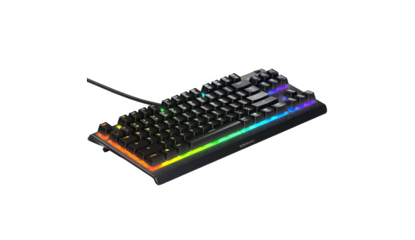 Клавіатура ігрова SteelSeries Apex 3 TKL UA Black - 626330