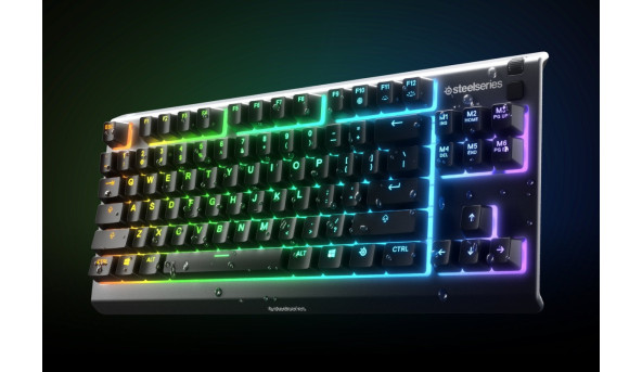 Клавіатура ігрова SteelSeries Apex 3 TKL UA Black - 626330
