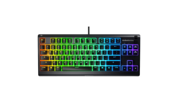 Клавіатура ігрова SteelSeries Apex 3 TKL UA Black