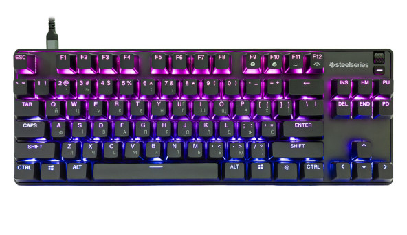 Клавіатура ігрова оптична SteelSeries Apex 9 TKL UA OptiPoint - 626331