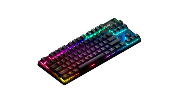 Клавіатура ігрова SteelSeries Apex Pro TKL WL UA HyperMagnetic Switches, OmniPoint 2.0, OLED - 626332