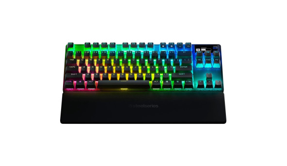 Клавіатура ігрова SteelSeries Apex Pro TKL WL UA HyperMagnetic Switches, OmniPoint 2.0, OLED - 626332