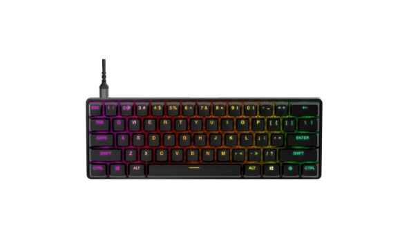 Клавіатура ігрова SteelSeries Apex Pro Mini HyperMagnetic Switches, OmniPoint 2.0, OLED