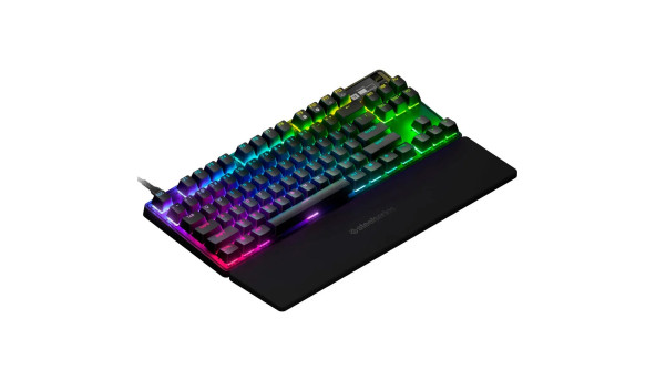 Клавіатура ігрова SteelSeries Apex Pro TKL UA HyperMagnetic Switches, OmniPoint 2.0, OLED - 626334