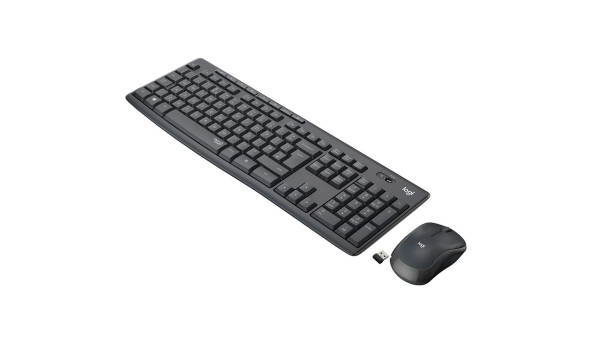 Комплект Logitech MK295 Silent бездротовий Combo, GRAPHITE - 626498