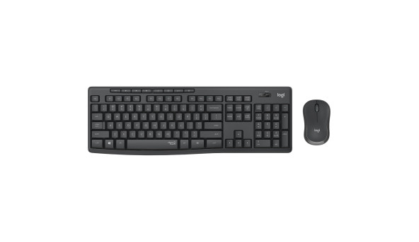 Комплект Logitech MK295 Silent бездротовий Combo, GRAPHITE