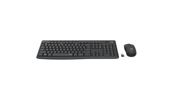 Комплект Logitech MK295 Silent бездротовий Combo, GRAPHITE - 626498
