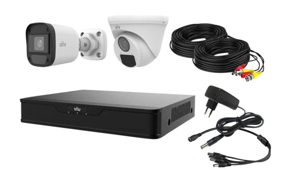 Комплект відеоспостереження Uniview AHD 2MIX - 626509