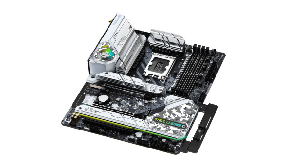 AsRock Z790 STEEL LEGEND WIFI (1700, 4*DDR5, 3*PCIex16, HDMI/DP, 8xSATA, 6xM.2, 2.5Glan,7.1ch, ATX) - 626609