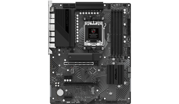 ASRock B650 PG LIGHTNING (AM5/B650, 4*DDR5, 2xPCIex16, HDMI, 4xSATAІІІ, 3xM.2, 2.5GLan, 7.1ch, ATX)